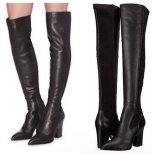 Elegant Black Knee-High Sam Edelman Women's Boots